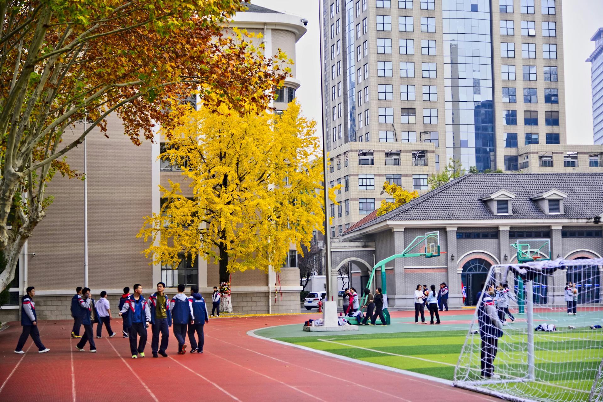 Study in USA - Purdue University engineering campus with students walking between modern academic buildings in West Lafayette for Indian students